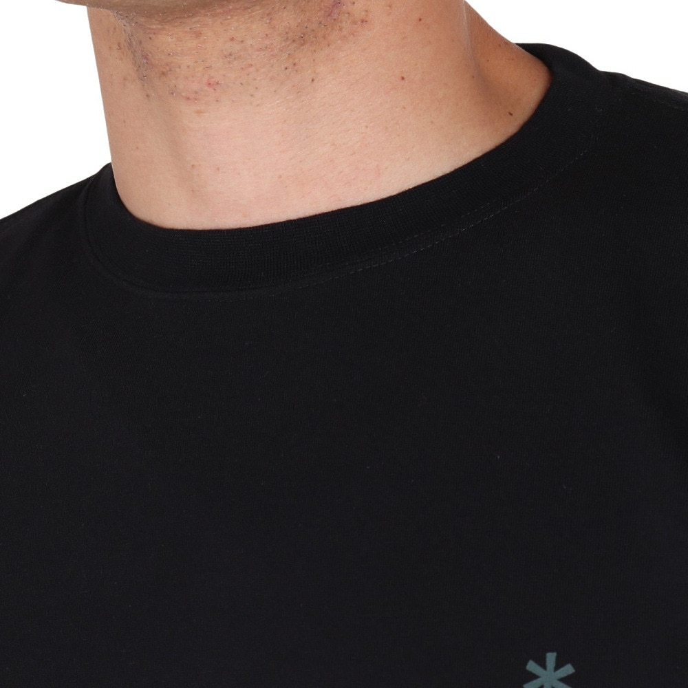 スノーピーク（snow peak）（メンズ）長袖Tシャツ ロンT Botanical Biotope 長袖Tシャツ TS-23SU004 BK ブラック