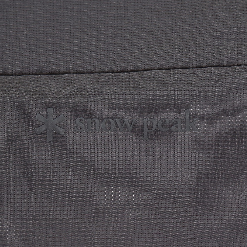 スノーピーク（snow peak）（メンズ、レディース）半袖Tシャツ Breathable クイックドライ TS-23SU009 AS ダークグレー