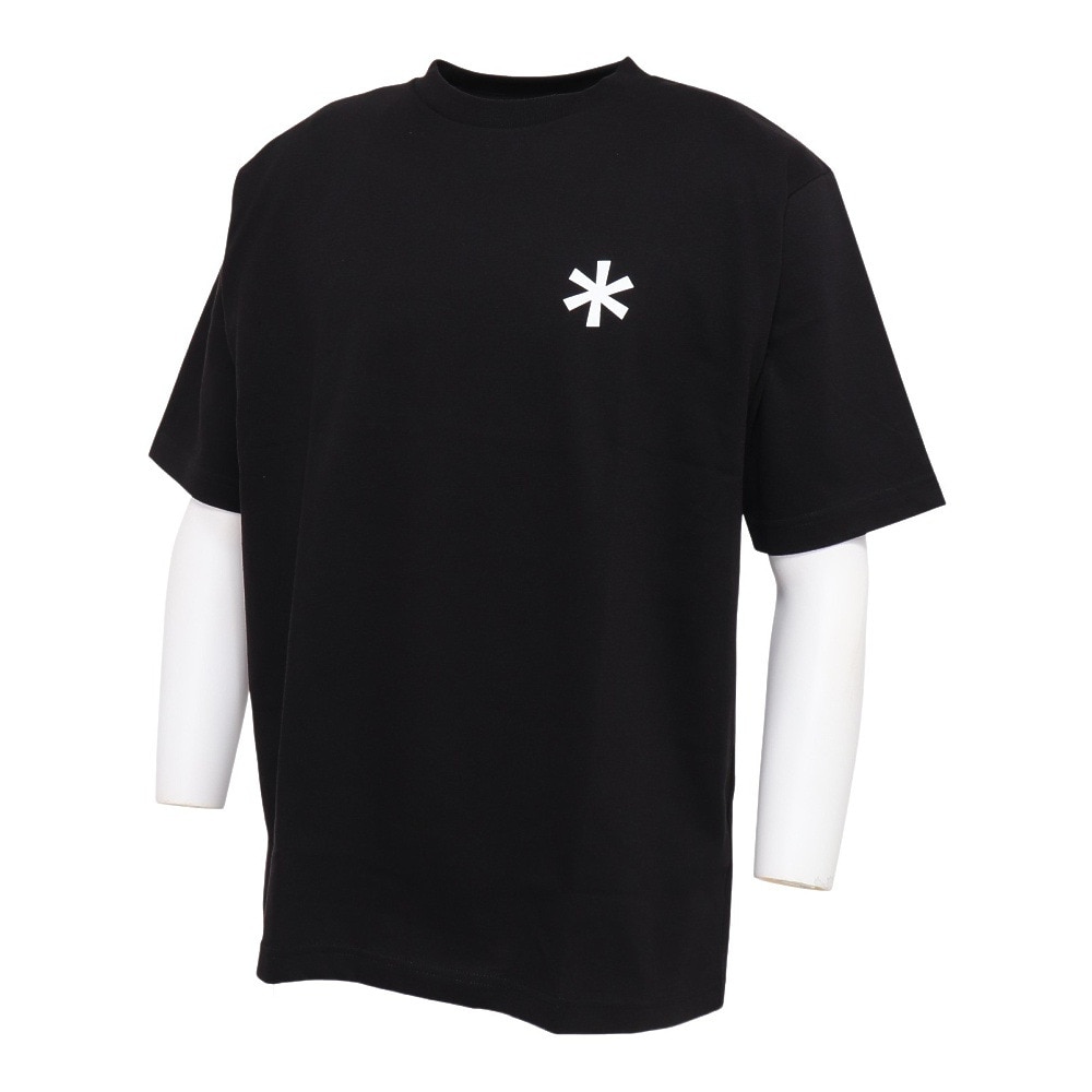 スノーピーク（snow peak）（メンズ）半袖Tシャツ バックプリントロゴTシャツ SPE-TS-23AU002 BK ブラック