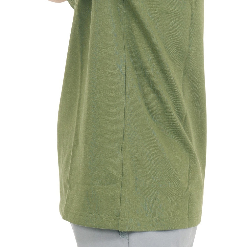 スノーピーク（snow peak）（メンズ）半袖Tシャツ バックプリントロゴTシャツ SPE-TS-23AU002 OL オリーブ