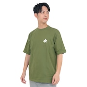 スノーピーク（snow peak）（メンズ）半袖Tシャツ バックプリントロゴTシャツ SPE-TS-23AU002 OL オリーブ