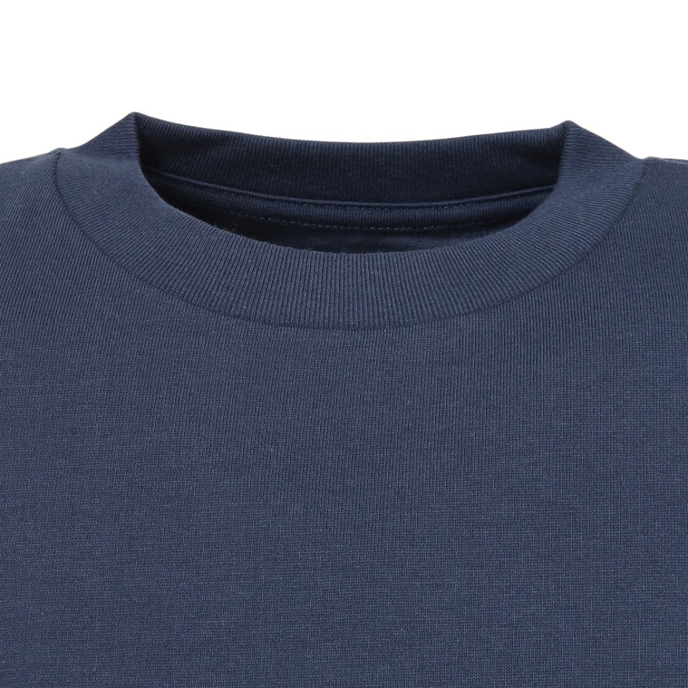 スノーピーク（snow peak）（メンズ）半袖Tシャツ ワンポイントロゴTシャツ SPE-TS-23AU003 NV ネイビー