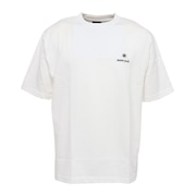 スノーピーク（snow peak）（メンズ）半袖Tシャツ ワンポイントロゴTシャツ SPE-TS-23AU003 WH ホワイト