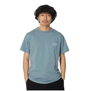(メンズ)吸水速乾 半袖Tシャツ Camping Club Tシャツ 1 TS-23AU002 SX サックス