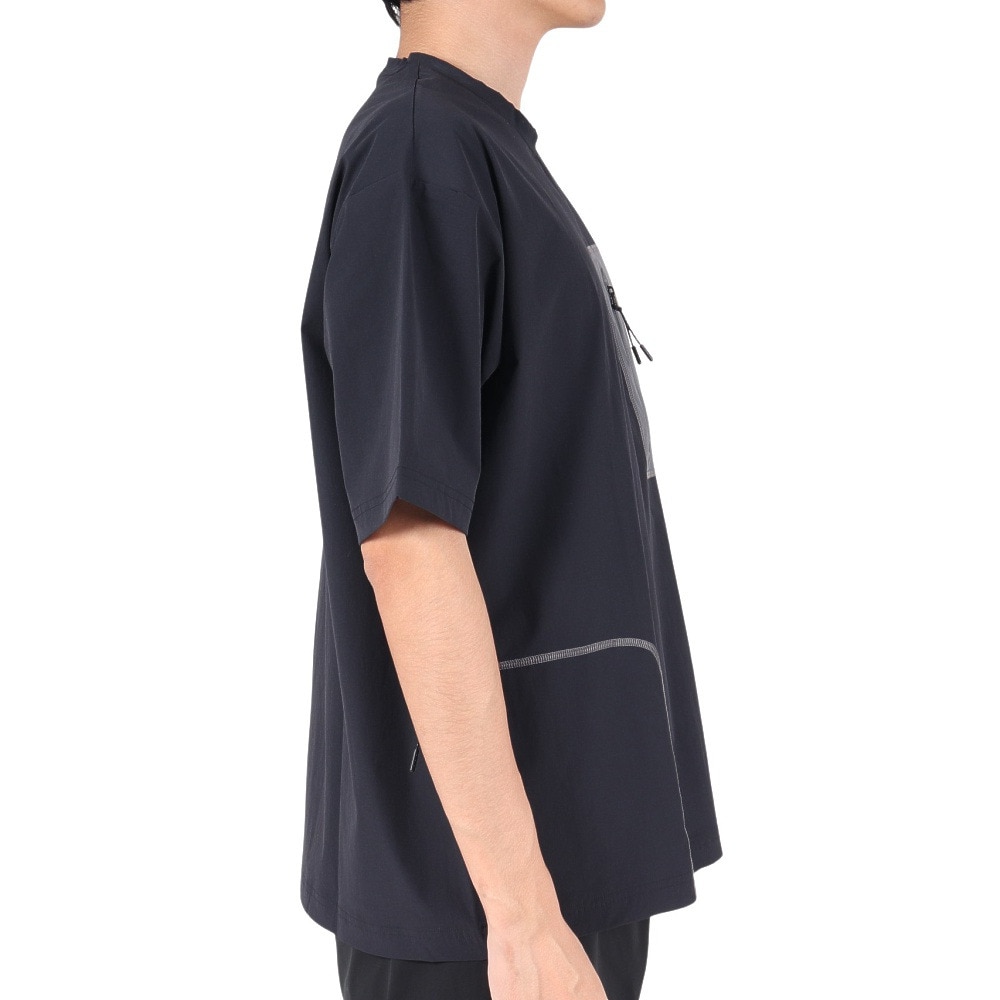 オークリー（OAKLEY）（メンズ）防水 4Way ストレッチ 半袖Tシャツ ラチチュード ユーティリティ Multi-Pocket FOA404781-02E ブラック