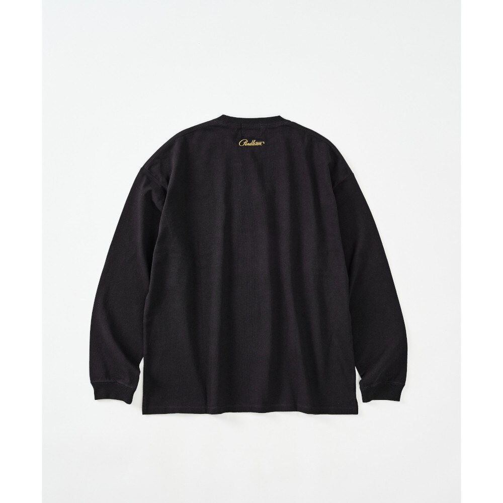 ペンドルトン（PENDLETON）（メンズ）フロントプリント 長袖Tシャツ 19807224 Black