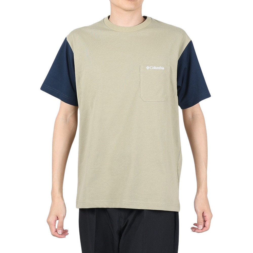 コロンビア（Columbia）（メンズ）半袖Tシャツ ヤハラフォレストポケットショートスリーブクルー PM1989 361