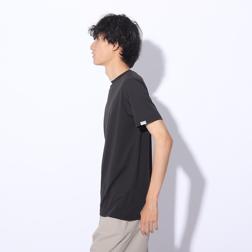 ロジャーエーガー（ROGEREGGER）（メンズ）スイスブランド 吸汗速乾 ストレッチ 半袖Tシャツ ルフトドライPP ショートスリーブ RE24SUK5610002 BLK