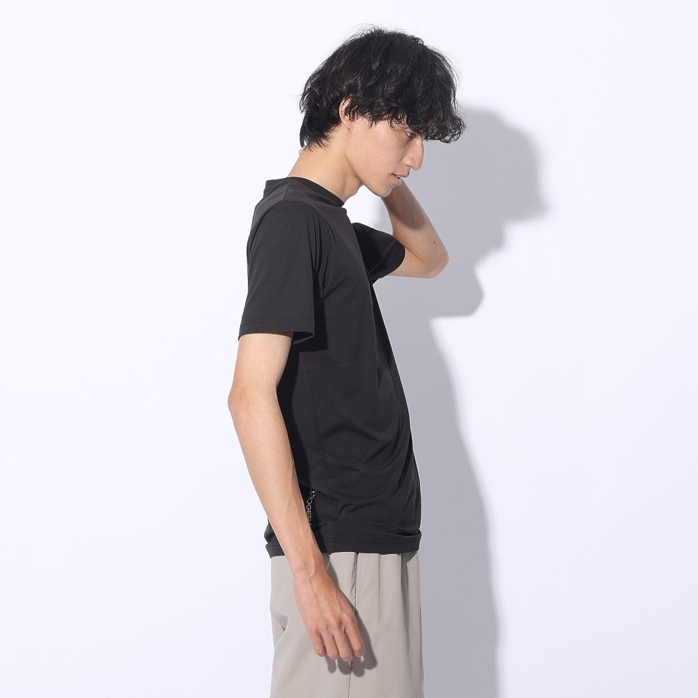 ロジャーエーガー（ROGEREGGER）（メンズ）スイスブランド 吸汗速乾 ストレッチ 半袖Tシャツ ルフトドライPP ショートスリーブ RE24SUK5610002 BLK