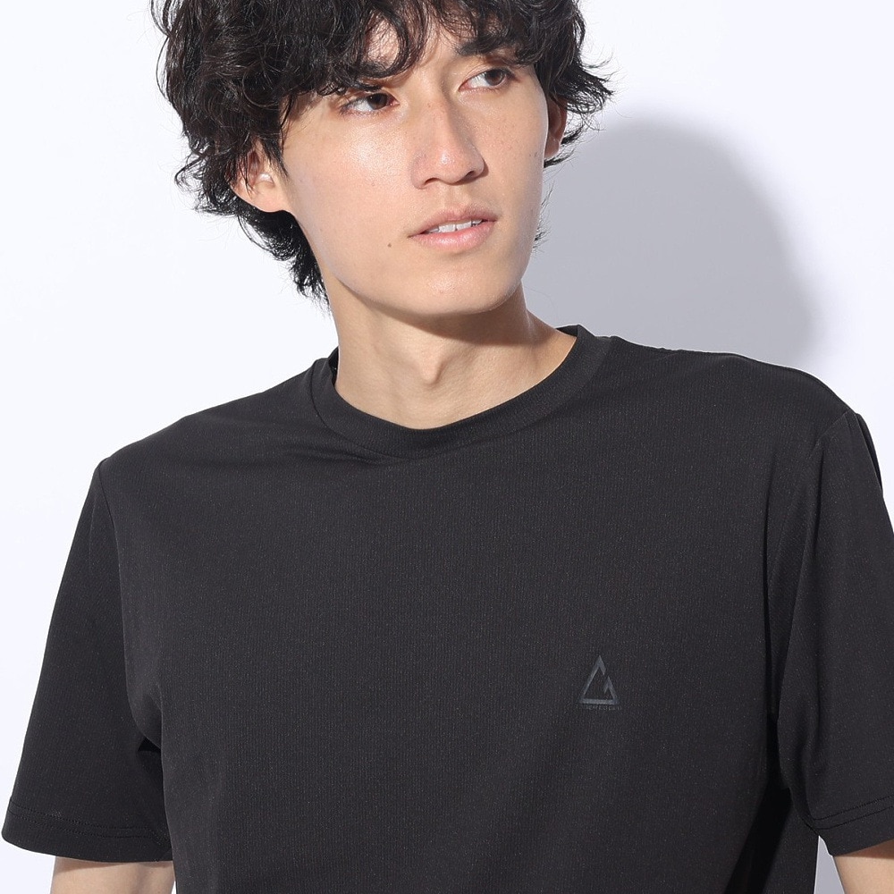 ロジャーエーガー（ROGEREGGER）（メンズ）スイスブランド 吸汗速乾 ストレッチ 半袖Tシャツ ルフトドライPP ショートスリーブ RE24SUK5610002 BLK