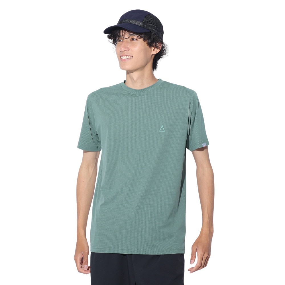 ロジャーエーガー（ROGEREGGER）（メンズ）スイスブランド 吸汗速乾 ストレッチ 半袖Tシャツ ルフトドライPP ショートスリーブ RE24SUK5610002 MNT