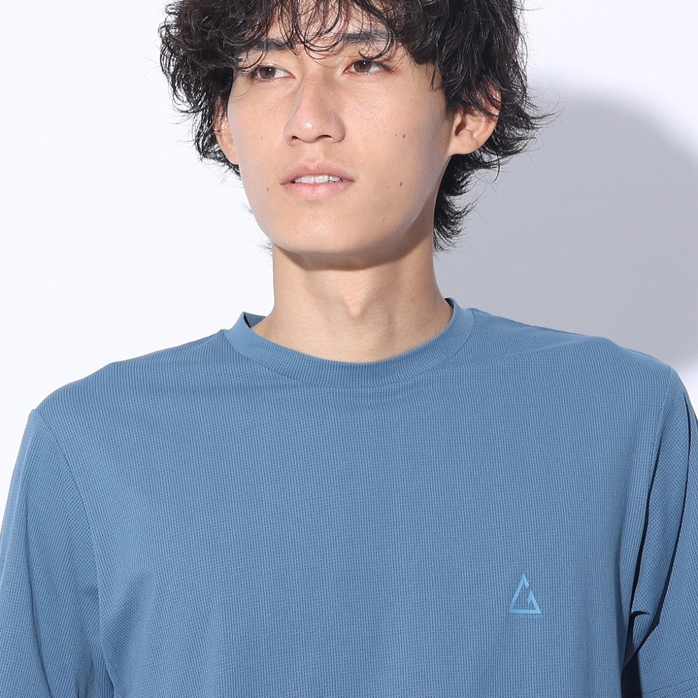 ロジャーエーガー（ROGEREGGER）（メンズ）スイスブランド 吸汗速乾 ストレッチ 半袖Tシャツ ルフトドライPP ショートスリーブ RE24SUK5610002 NVY
