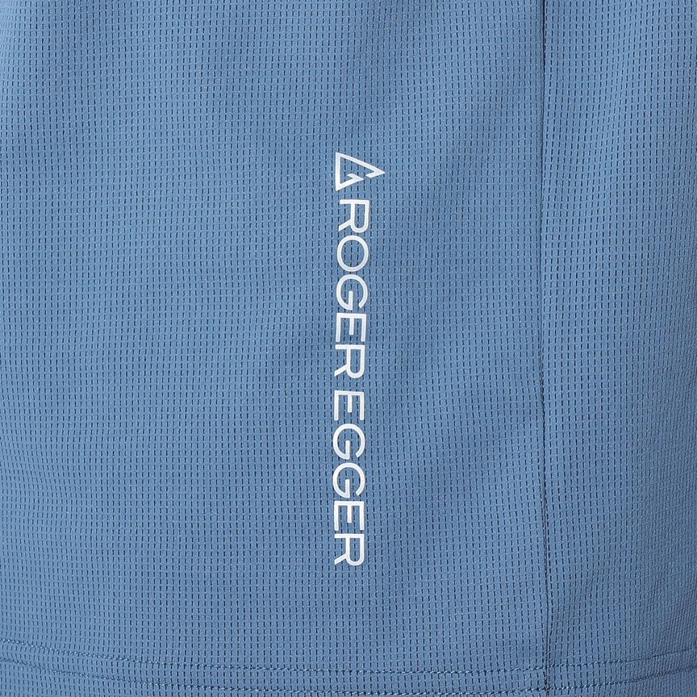 ロジャーエーガー（ROGEREGGER）（メンズ）スイスブランド 吸汗速乾 ストレッチ 半袖Tシャツ ルフトドライPP ショートスリーブ RE24SUK5610002 NVY