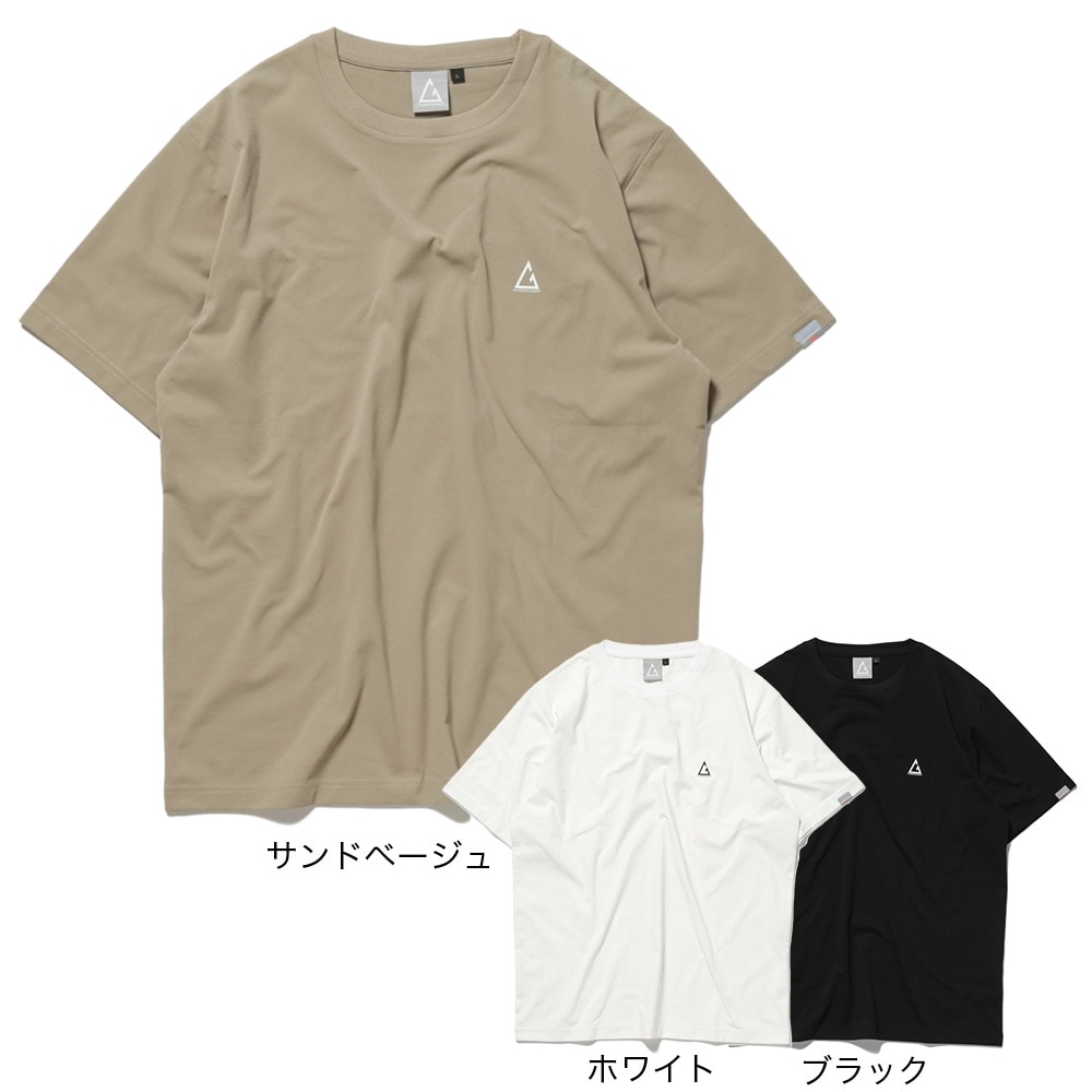 ロジャーエーガー（ROGEREGGER）（メンズ）UV カット 吸汗速乾 4Way ストレッチ マウントダ ショートスリーブ ティー RE24SUK5610007 BLK