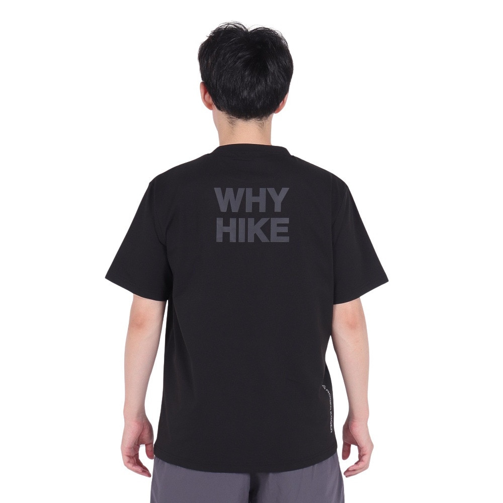 ロジャーエーガー（ROGEREGGER）（メンズ）半袖Tシャツ ワイハイカー ショートスリーブ ティー RE24SUK5610008 BLK