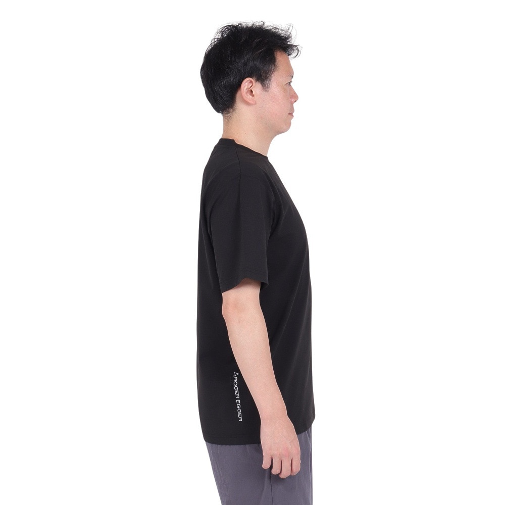 ロジャーエーガー（ROGEREGGER）（メンズ）半袖Tシャツ ワイハイカー ショートスリーブ ティー RE24SUK5610008 BLK