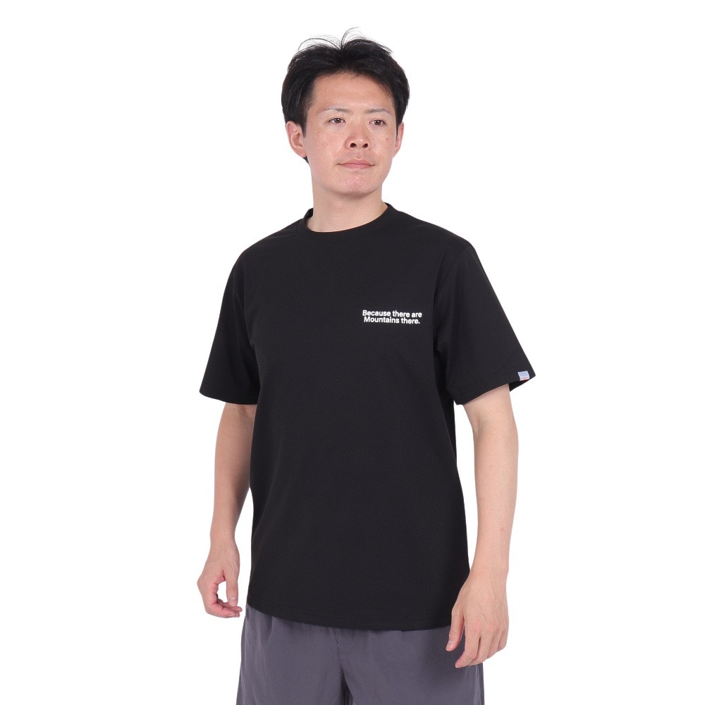 ロジャーエーガー（ROGEREGGER）（メンズ）半袖Tシャツ ワイハイカー ショートスリーブ ティー RE24SUK5610008 BLK