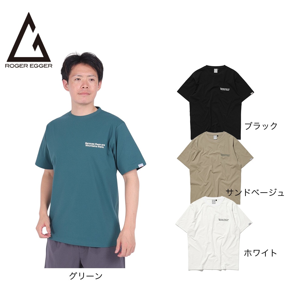 ロジャーエーガー（ROGEREGGER）（メンズ）半袖Tシャツ ワイハイカー ショートスリーブ ティー RE24SUK5610008 GRN