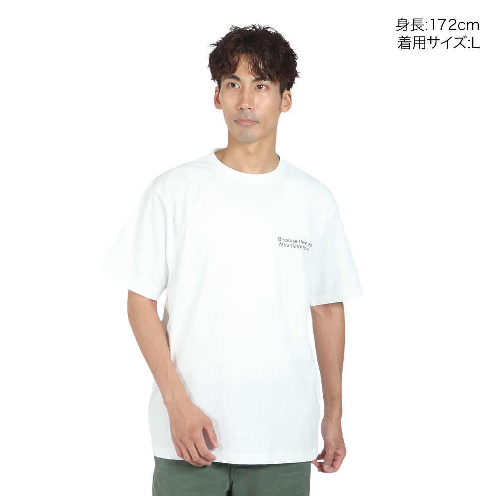 ロジャーエーガー（ROGEREGGER）（メンズ）半袖Tシャツ ワイハイカー ショートスリーブ ティー RE24SUK5610008 WHT