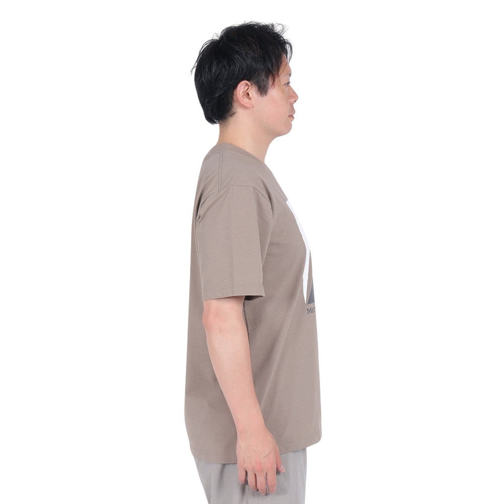 マーモット（Marmot）（メンズ）吸水速乾 半袖Tシャツ Crack-T TSSMC405-BWT