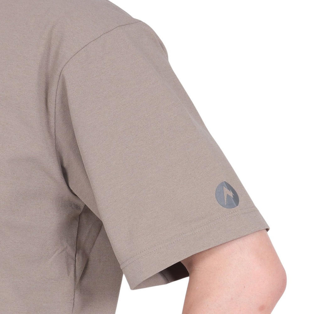 マーモット（Marmot）（メンズ）吸水速乾 半袖Tシャツ Crack-T TSSMC405-BWT