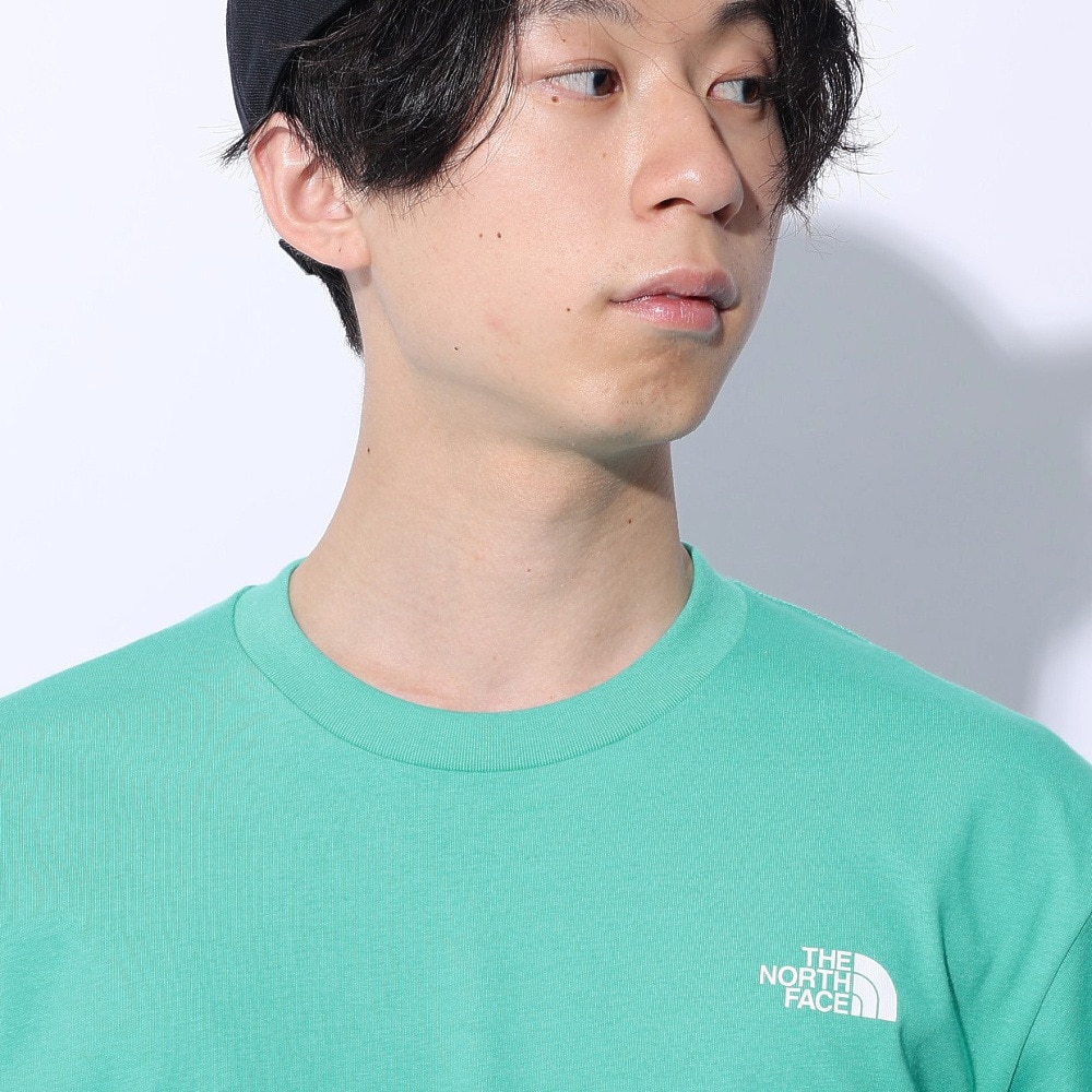 ザ・ノース・フェイス（THE NORTH FACE）（メンズ）Tシャツ 半袖 NF SQAR LOGO スクエアロゴ NT32441X GA