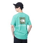 ノースフェイス（THE NORTH FACE）（メンズ）Tシャツ 半袖 NF SQAR LOGO スクエアロゴ NT32441X GA