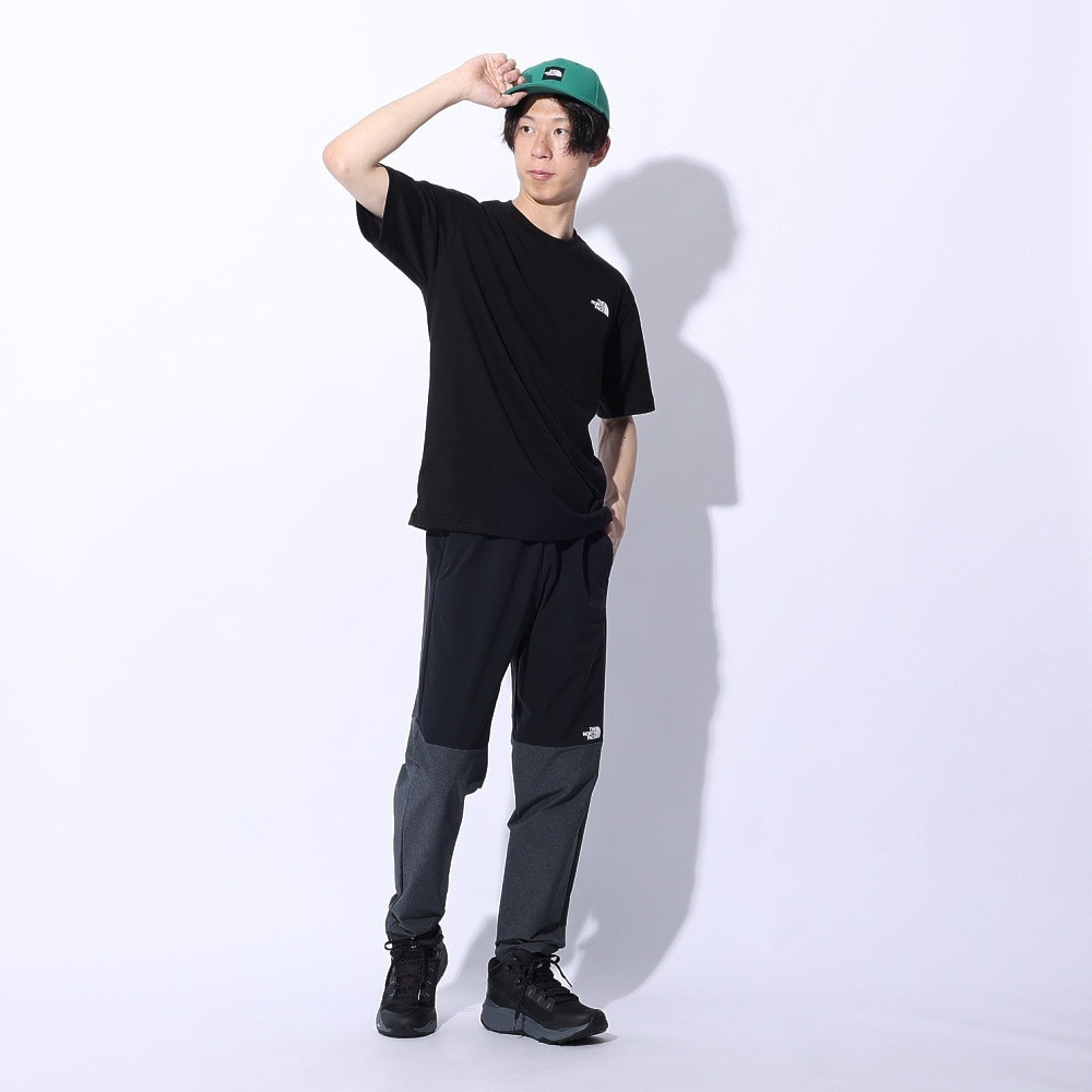 ザ・ノース・フェイス（THE NORTH FACE）（メンズ）Tシャツ 半袖 TNF SQAR LOGO スクエアロゴ NT32441X 黒 ブラック