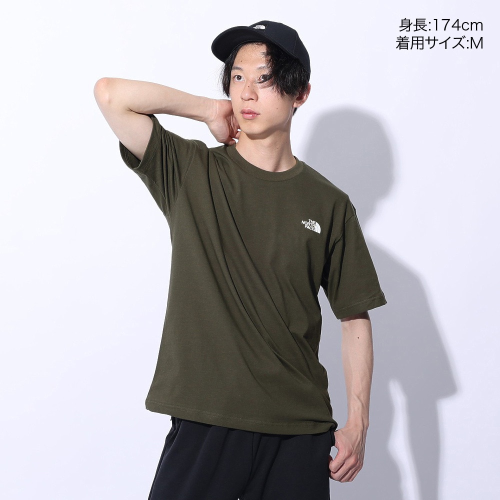 ザ・ノース・フェイス（THE NORTH FACE）（メンズ）Tシャツ 半袖 TNF SQAR LOGO スクエアロゴ NT32441X NT