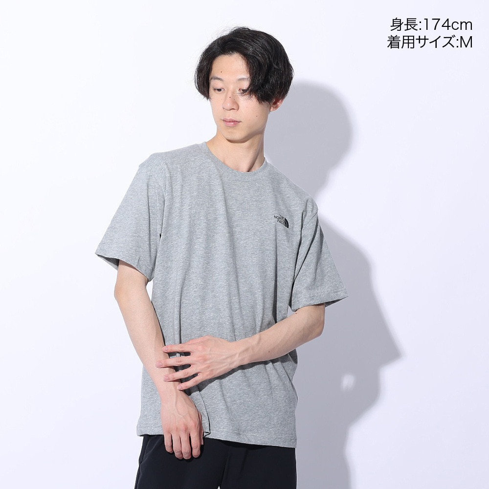 ザ・ノース・フェイス（THE NORTH FACE）（メンズ）Tシャツ 半袖 TNF SQAR LOGO スクエアロゴ NT32441X Z
