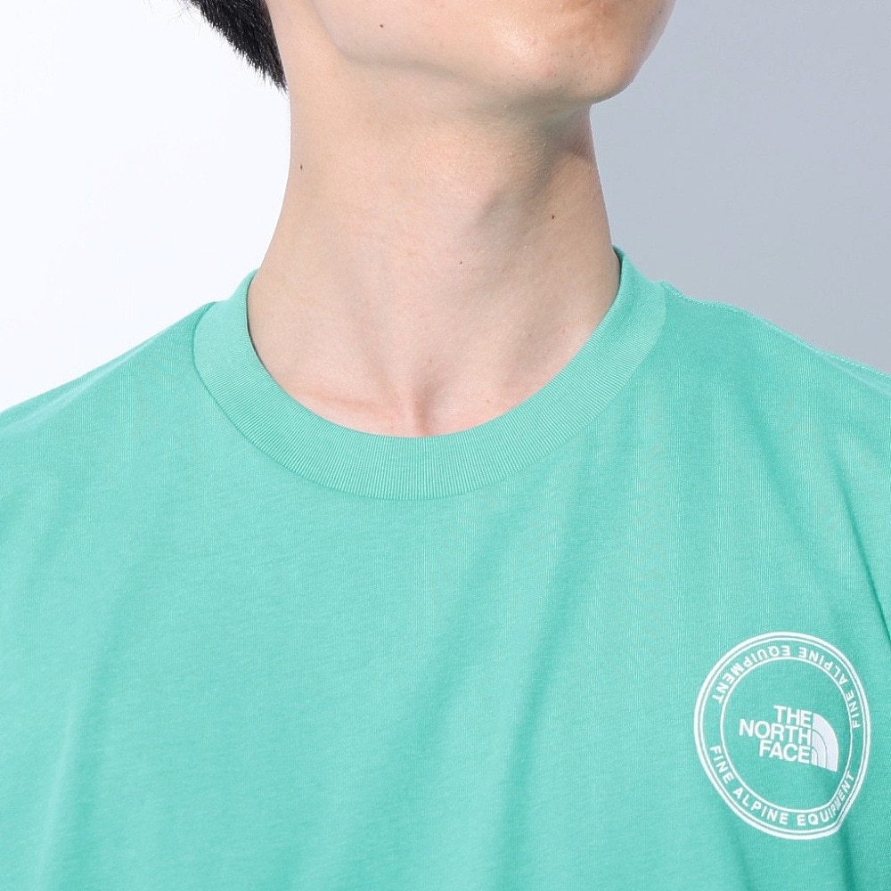ザ・ノース・フェイス（THE NORTH FACE）（メンズ）Tシャツ 半袖 SIMPLE LOGO シンプルロゴ NT32442X GA