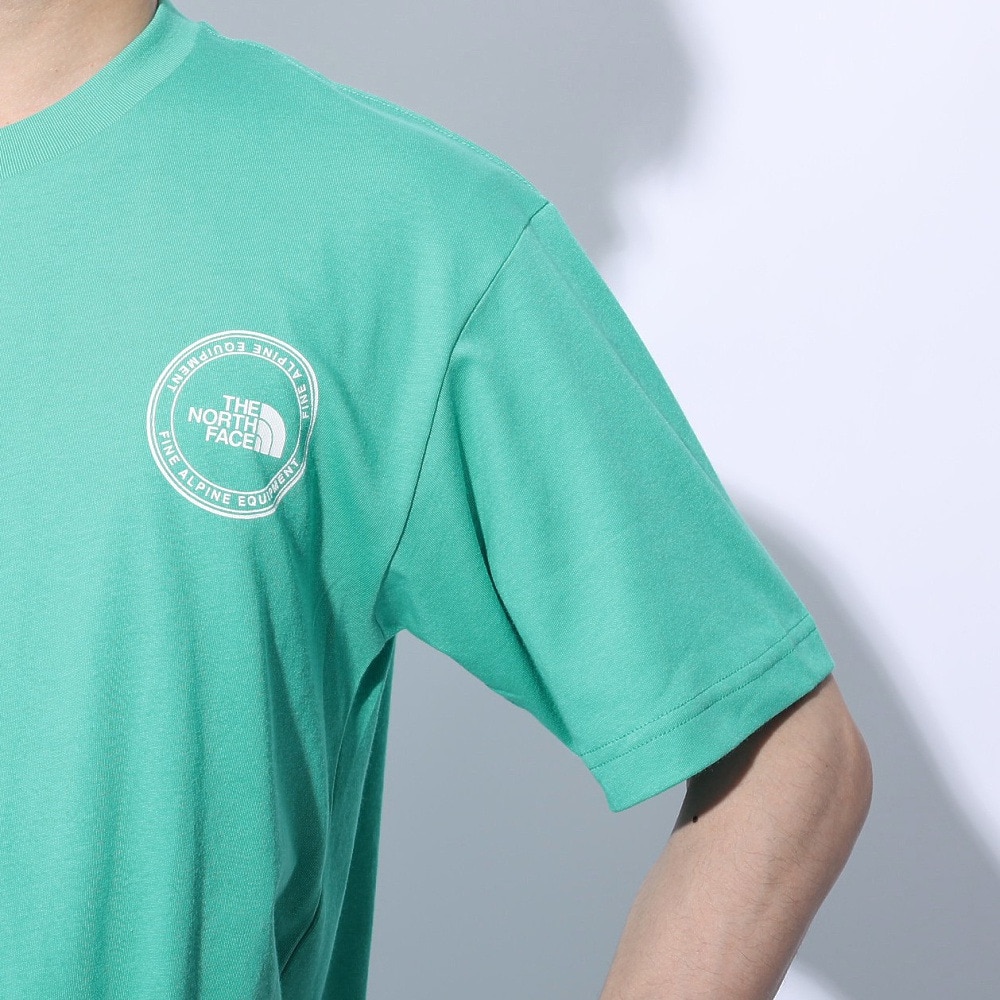 ザ・ノース・フェイス（THE NORTH FACE）（メンズ）Tシャツ 半袖 SIMPLE LOGO シンプルロゴ NT32442X GA