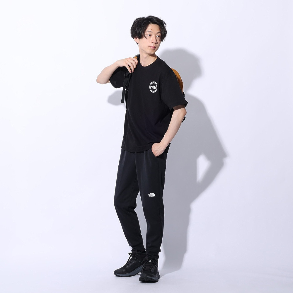 ザ・ノース・フェイス（THE NORTH FACE）（メンズ）Tシャツ 半袖 SIMPLE LOGO シンプルロゴ NT32442X 黒 ブラック
