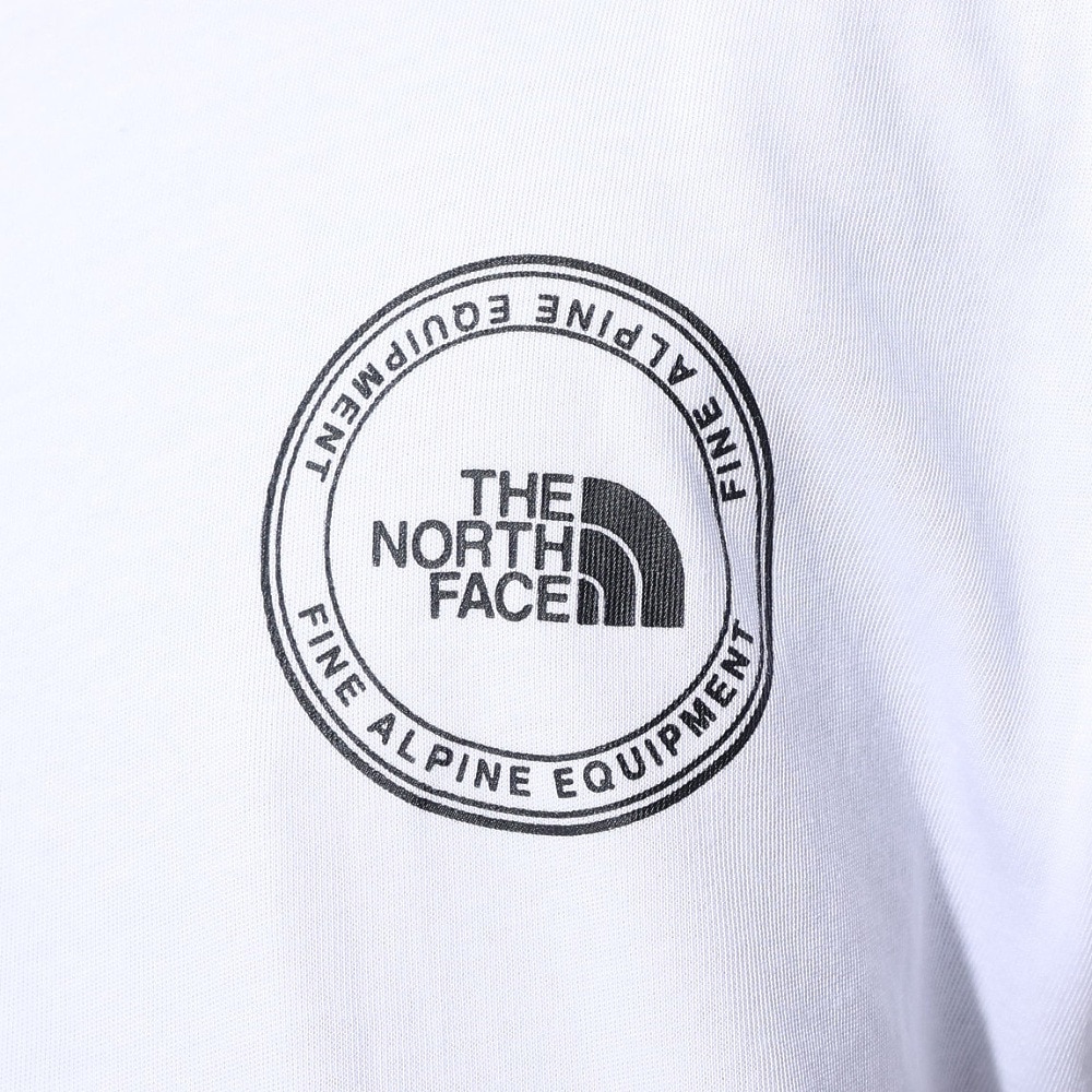 ザ・ノース・フェイス（THE NORTH FACE）（メンズ）Tシャツ 半袖 SIMPLE LOGO シンプルロゴ NT32442X 白 ホワイト