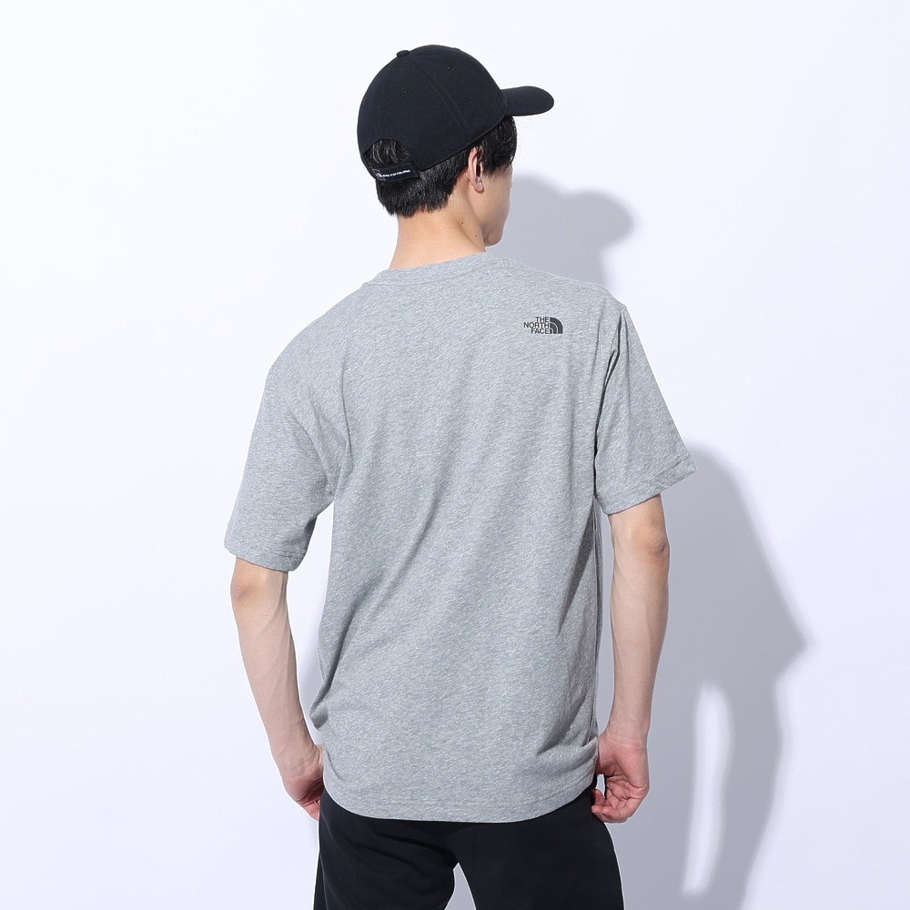 ザ・ノース・フェイス（THE NORTH FACE）（メンズ）Tシャツ 半袖 SIMPLE LOGO シンプルロゴ NT32442X Z