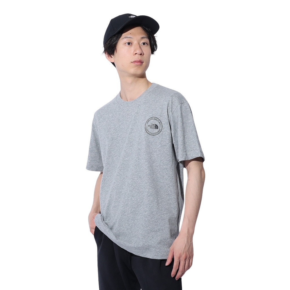 ザ・ノース・フェイス（THE NORTH FACE）（メンズ）Tシャツ 半袖 SIMPLE LOGO シンプルロゴ NT32442X Z