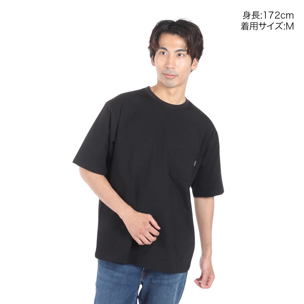 ザ・ノース・フェイス（THE NORTH FACE）（メンズ）半袖 エアリーポケットTシャツ NT12447 K