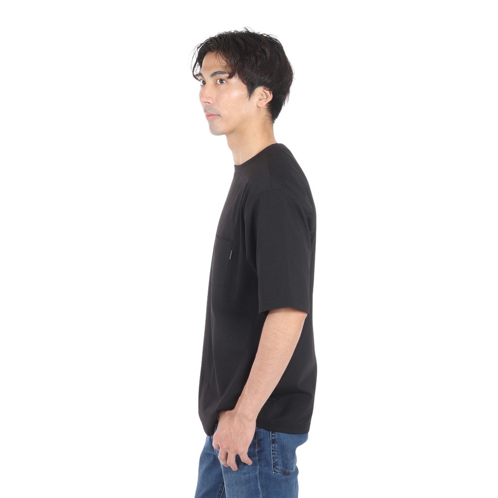 ザ・ノース・フェイス（THE NORTH FACE）（メンズ）半袖 エアリーポケットTシャツ NT12447 K