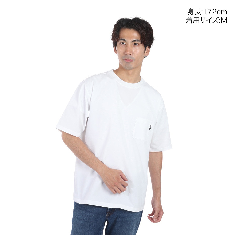 ザ・ノース・フェイス（THE NORTH FACE）（メンズ）半袖 エアリーポケットTシャツ NT12447 W