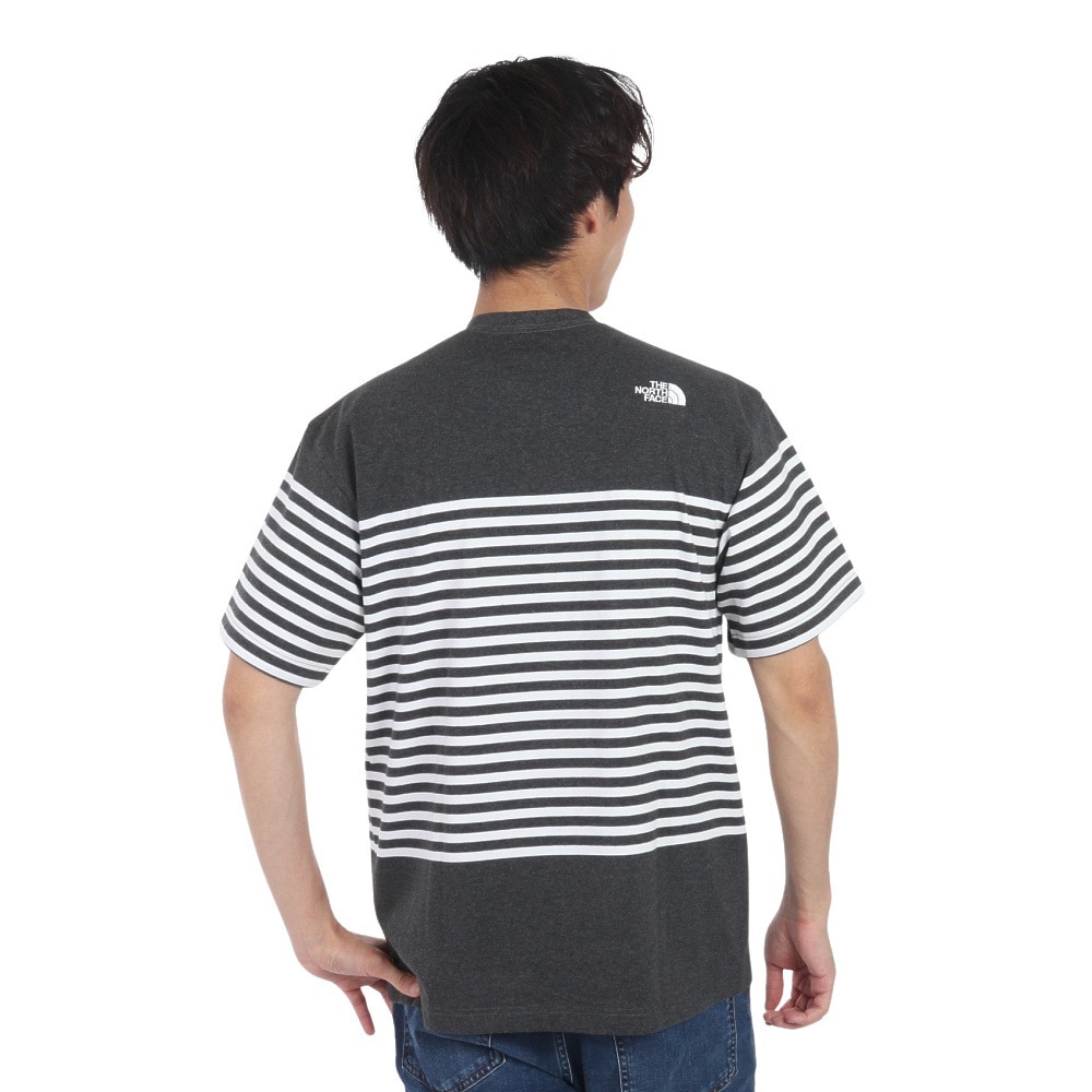 ザ・ノース・フェイス（THE NORTH FACE）（メンズ）半袖Tシャツ ショートスリーブ パネルボーダーTシャツ NT32406 ZC