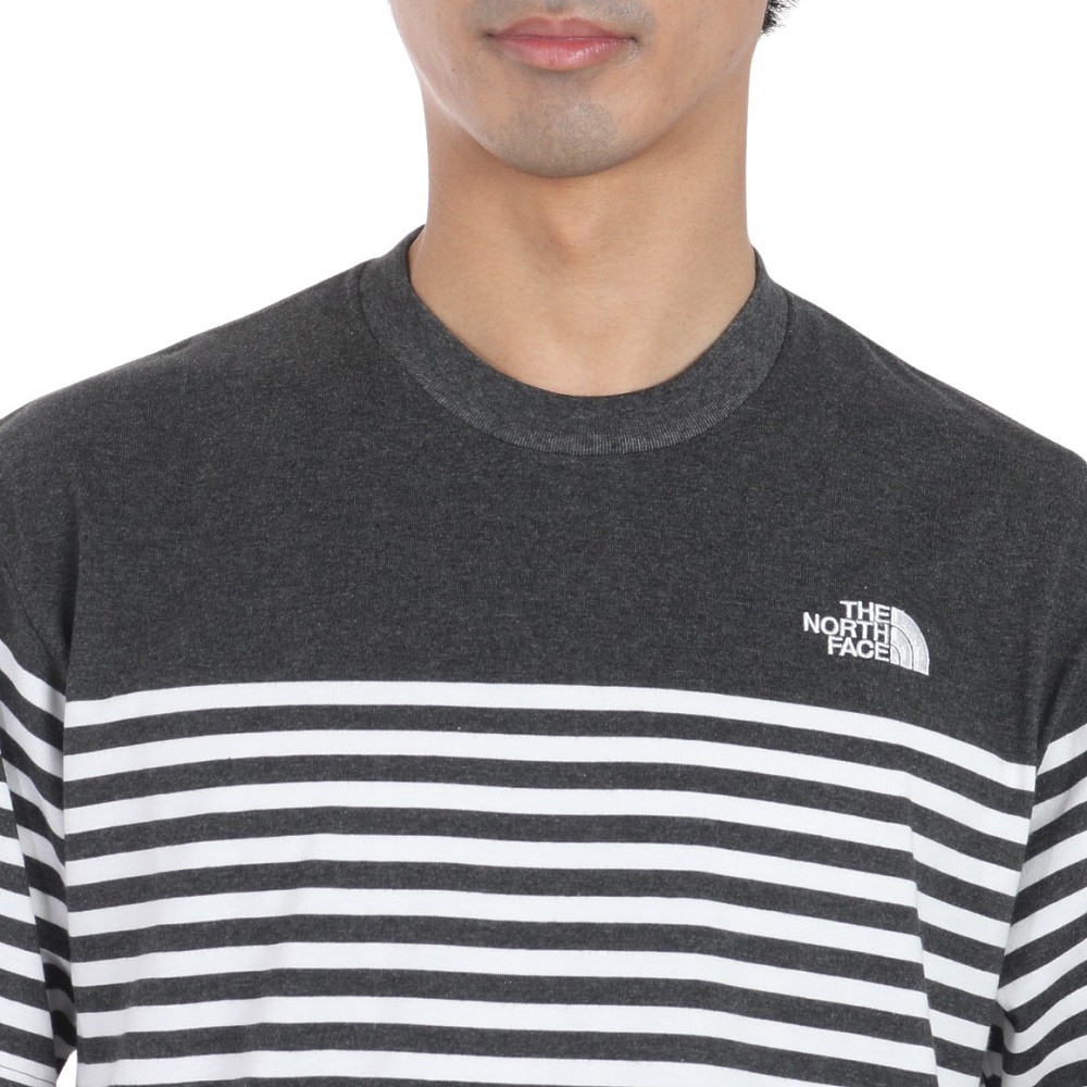 ザ・ノース・フェイス（THE NORTH FACE）（メンズ）半袖Tシャツ ショートスリーブ パネルボーダーTシャツ NT32406 ZC