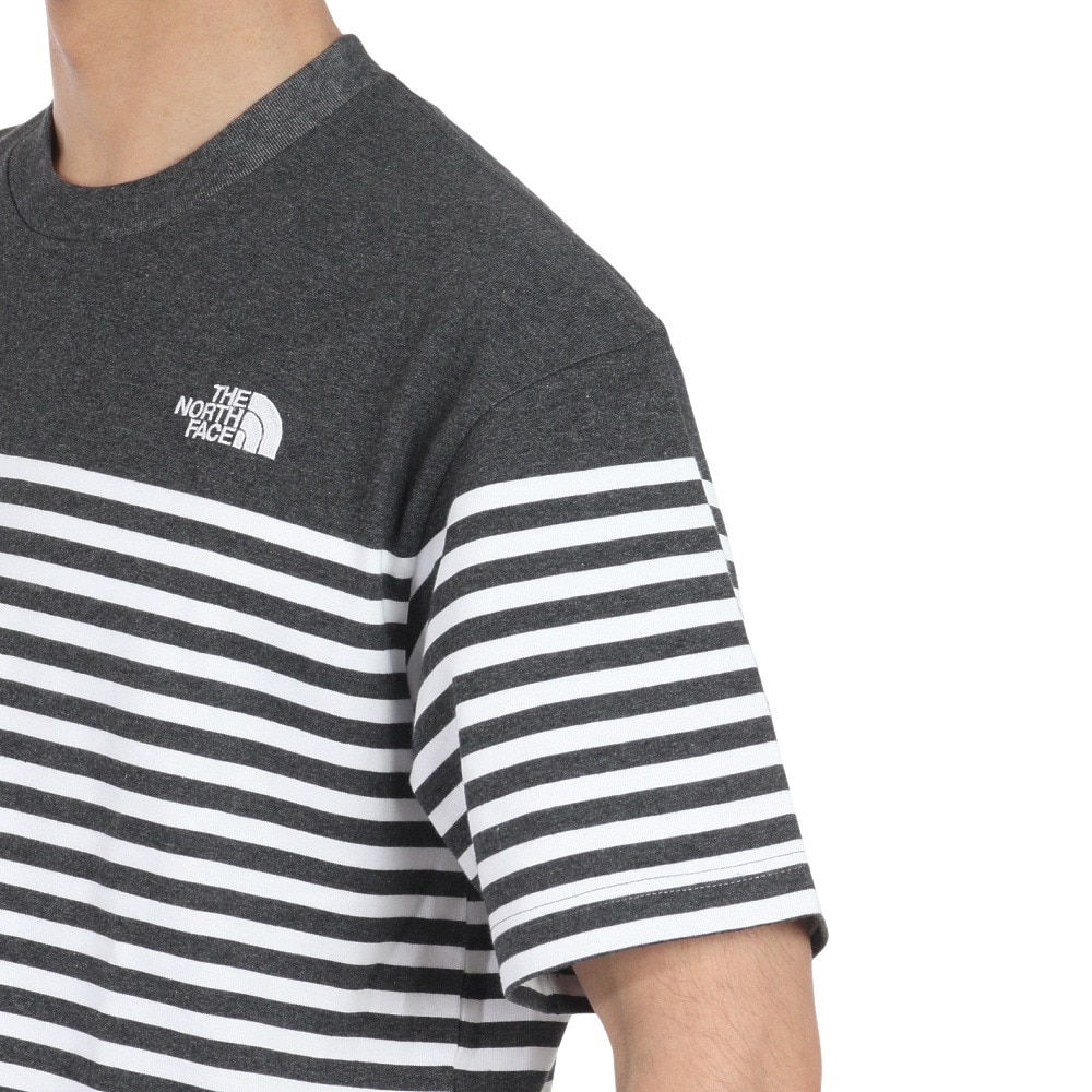 ザ・ノース・フェイス（THE NORTH FACE）（メンズ）半袖Tシャツ ショートスリーブ パネルボーダーTシャツ NT32406 ZC
