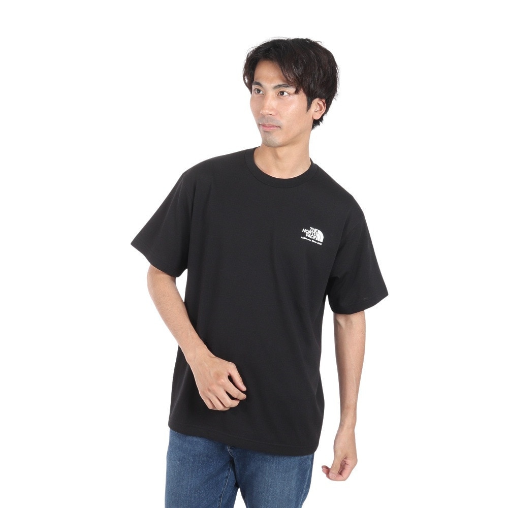 ザ・ノース・フェイス（THE NORTH FACE）（メンズ）速乾 ソフト 半袖Tシャツ ヒストリカル ロゴTシャツ NT32407 K