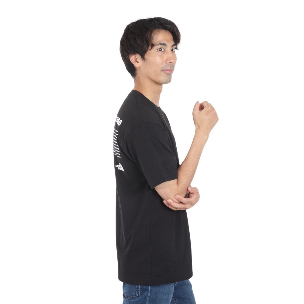 ザ・ノース・フェイス（THE NORTH FACE）（メンズ）速乾 ソフト 半袖Tシャツ ヒストリカル ロゴTシャツ NT32407 K