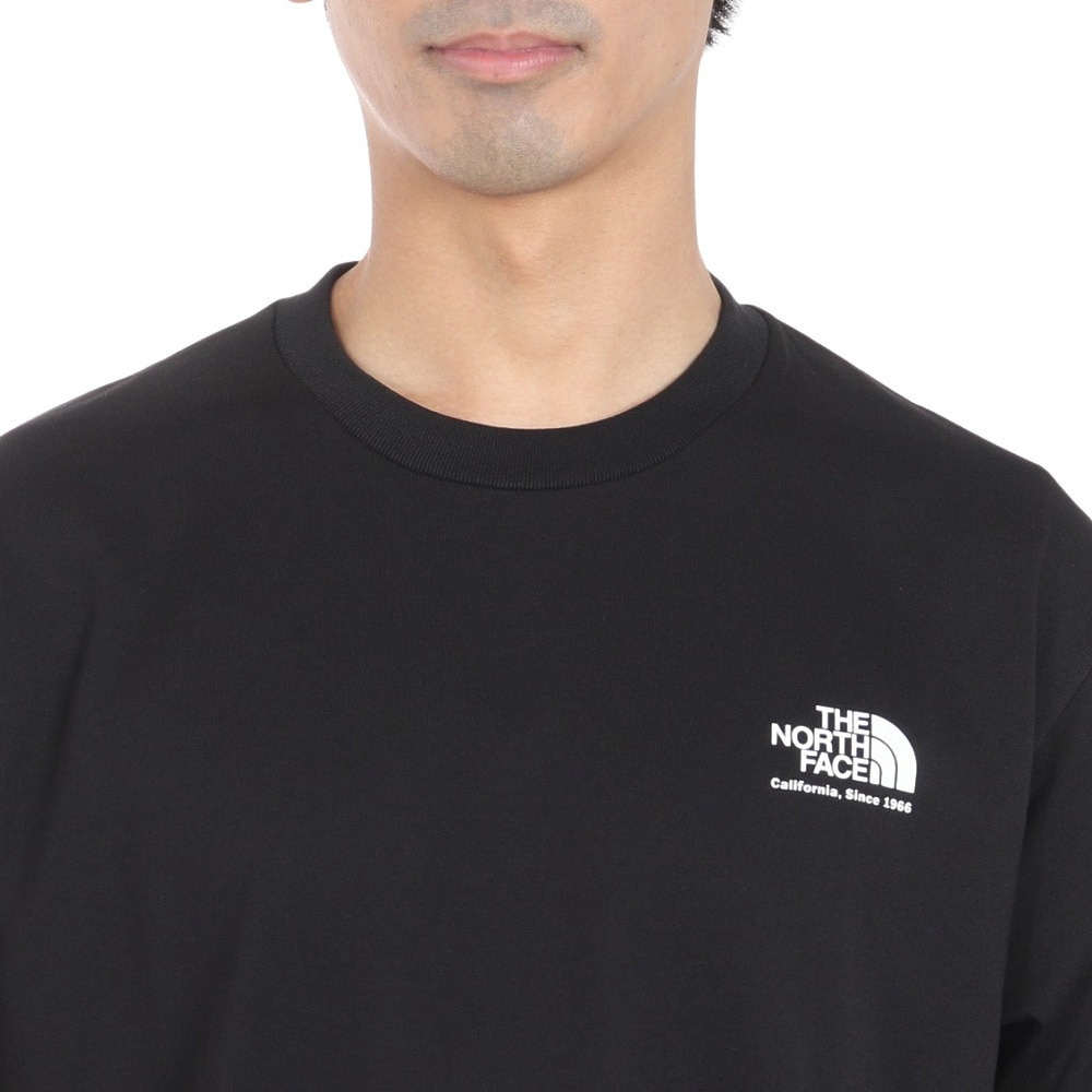 ザ・ノース・フェイス（THE NORTH FACE）（メンズ）速乾 ソフト 半袖Tシャツ ヒストリカル ロゴTシャツ NT32407 K