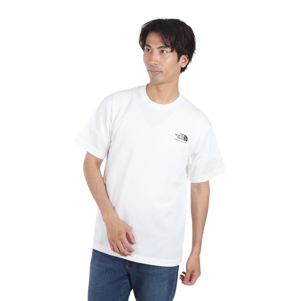 ザ・ノース・フェイス（THE NORTH FACE）（メンズ）速乾 ソフト 半袖Tシャツ ヒストリカル ロゴTシャツ NT32407 W