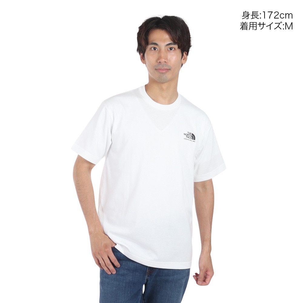 ザ・ノース・フェイス（THE NORTH FACE）（メンズ）速乾 ソフト 半袖Tシャツ ヒストリカル ロゴTシャツ NT32407 W