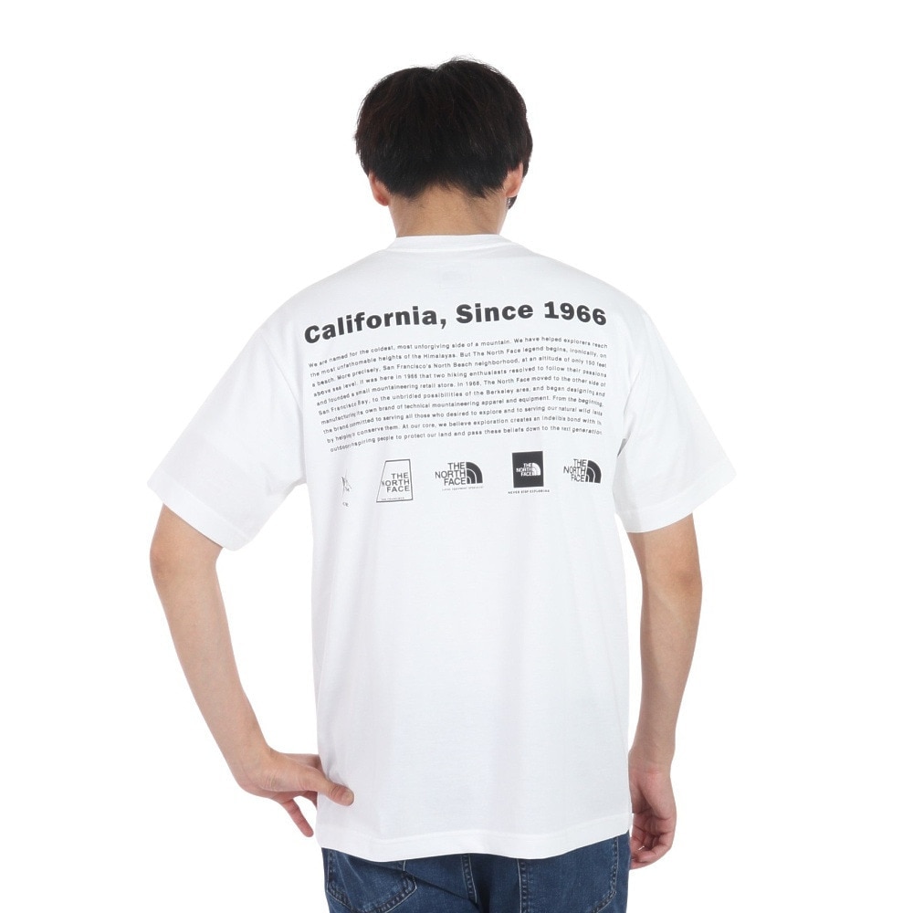 ザ・ノース・フェイス（THE NORTH FACE）（メンズ）速乾 ソフト 半袖Tシャツ ヒストリカル ロゴTシャツ NT32407 W