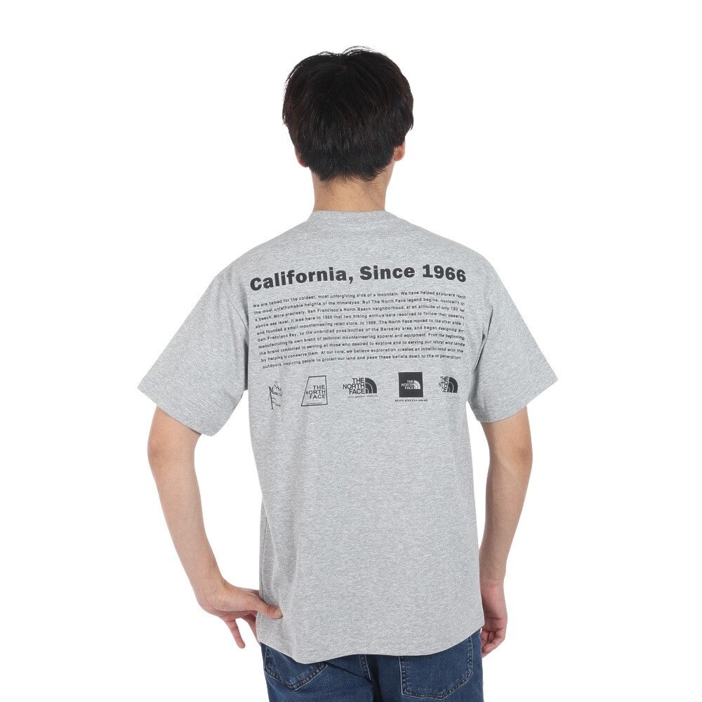 ザ・ノース・フェイス（THE NORTH FACE）（メンズ）速乾 ソフト 半袖Tシャツ ヒストリカル ロゴTシャツ NT32407 Z