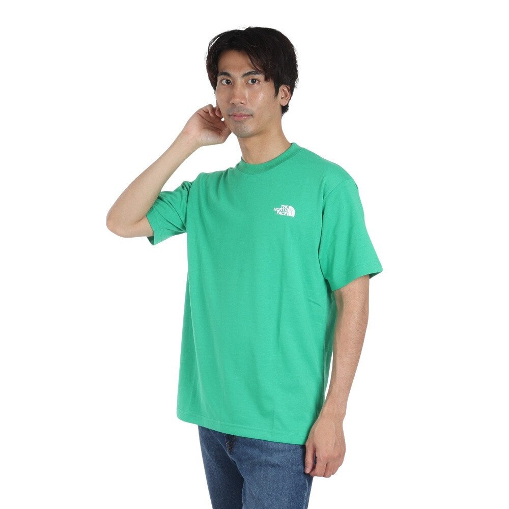 ザ・ノース・フェイス（THE NORTH FACE）（メンズ、レディース）半袖Tシャツ エントランス パーミッション Tシャツ NT32439 OE